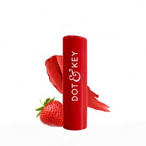 Dot & Key Barrier Repair Hydrating Tinted Lip Balm SPF 50 PA+++ (Strawberry Red)