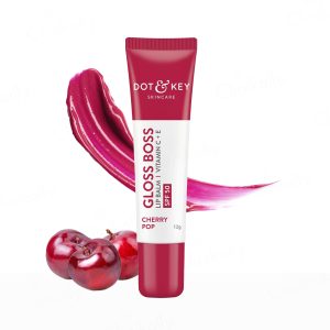 Dot & Key Vitamin C + E Gloss Boss Tinted Lip Balm SPF 30 (Cherry Pop)