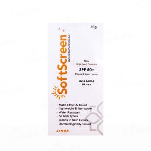 Softscreen+ Matte Tinted Sunscreen Gel SPF 50+ PA+++
