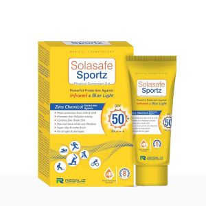 Solasafe Sportz Physical Sunscreen Gel SPF 50+ PA+++